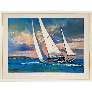 ���o�[�g�E�V���[�u�I�t �j���[�{�[�g �r�[�`�v �|�X�^�[ �z�t�� �z���C�g 101×80.1cm �΍p�{�[�h�Ɣǐ�p�t�b�N �ǔ��l�t �������� p065