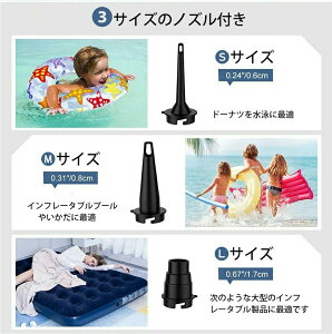 �d���G�A�[�|���v ��e�� USB�[�d�� �G�A�[�|���v �o�b�e���[���� 5000mAh 3��ރm�Y���t�� �R���p�N�g ��C���� ��C���� ���p �G�A�[�x�b�h �v�[�� �t�@�~���[�v�[�� �r�j�[���v�[�� ����