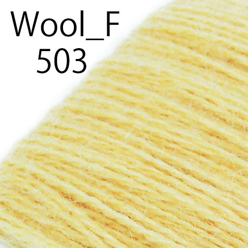 ウール刺繍糸（Wool_F_503 Wool 100% 50m巻) - 裁縫材料