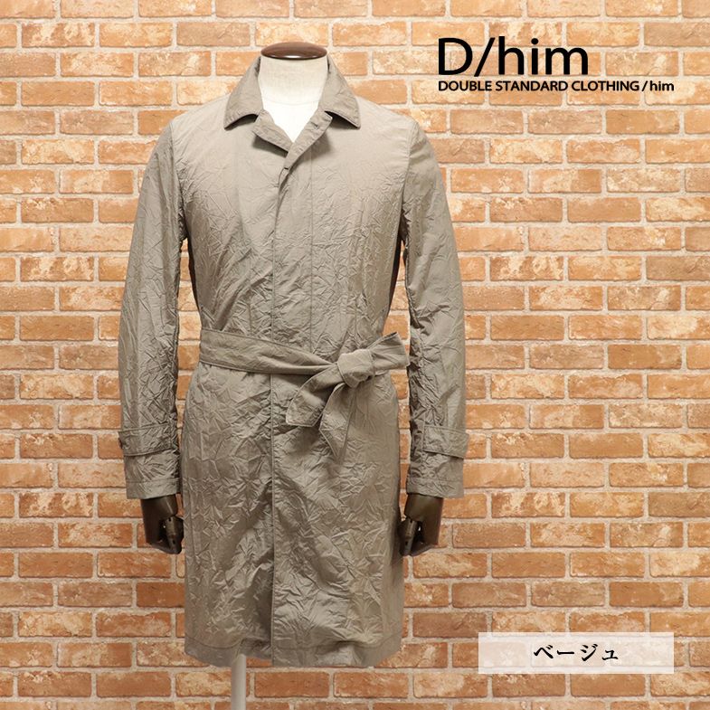 楽天市場】【アウトレット70％OFF】D/him 日本製ステンカラーコート