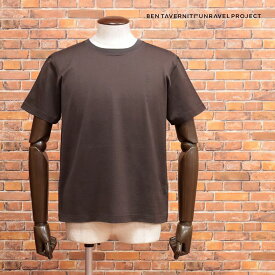 BEN TAVERNITI UNRAVEL PROJECT Tシャツ UMAA007F18206004 TO CREATE M JERSEY BASIC TEE 無地 ミニマル 半袖 イタリア製 メンズ ストリート【ib445-42900TAF】