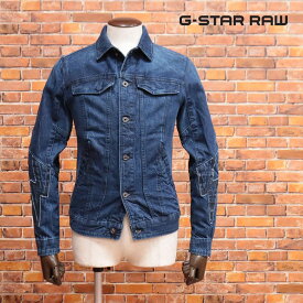 G-STAR RAW デニムブルゾン MOTAC-X MOTO UNI SLIM JKT D09644-9785 製品染め加工 Gジャン アメカジ サーフ アウター メンズ ジースター ロゥ【ia105-TAF】