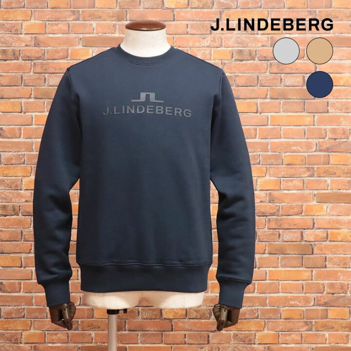 楽天市場】秋冬 J.LINDEBERG 丸首トレーナー 裏起毛スウェット 伸縮  