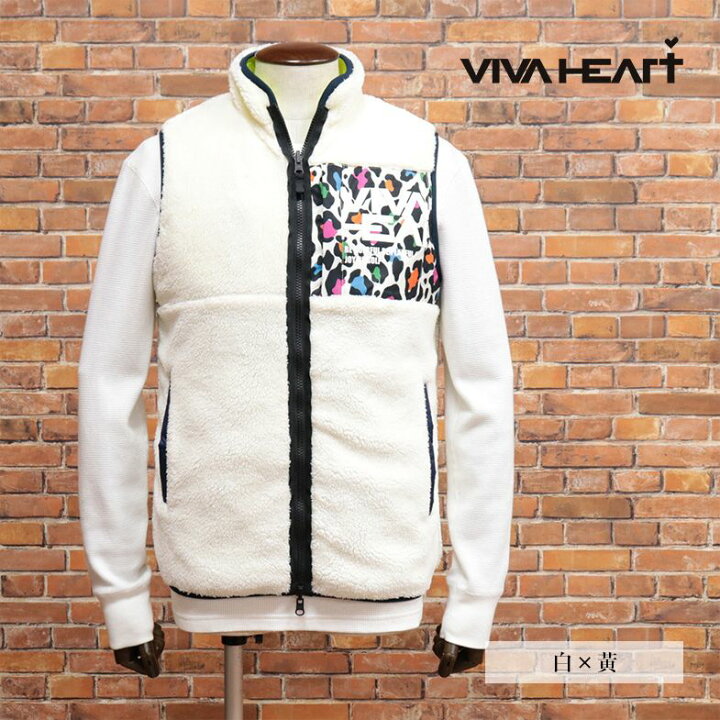 楽天市場】秋冬 VIVA HEART リバーシブル ベスト 防風 撥水 ボア  