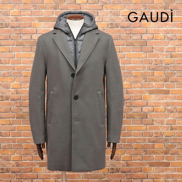 楽天市場】【楽天スーパーSALE】 GAUDI チェスターコート ウール調 