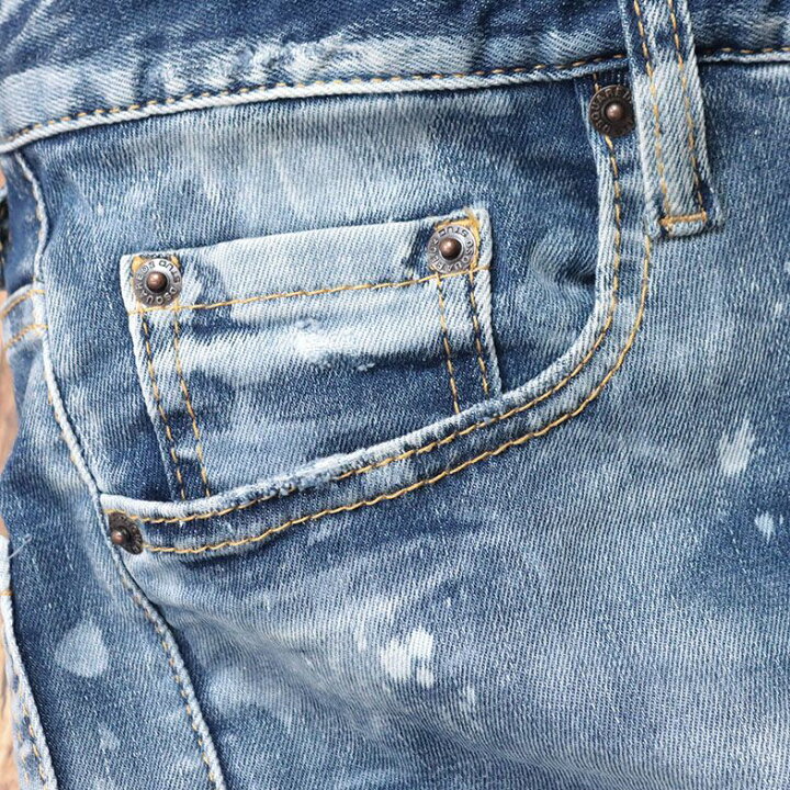 楽天市場】22-23秋冬 DSQUARED2 デニムパンツ S74LB1179 TIDY BIKER  