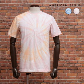 AMERICAN EAGLE タイダイTシャツ 1162-2897 快適ジャージー ストリート サーフ 半袖 20代 30代 お洒落 リゾート メンズ ハイカジュアル【ih160-3990TAF】