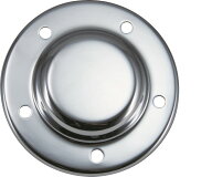 JET　メッキフロントハブキャップ L/Rセット《メッキボルト付》三菱ふそう大型(高床):スーパーグレート 5…