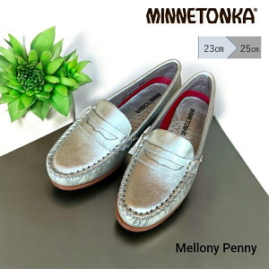 MINNETONKA ~lgJ Mellony Penny 207P j[yj[ fB[X JV U[ {v V[Y Ki Vo[ Silver 6(23cm)/7(24cm)/8(25cm)
