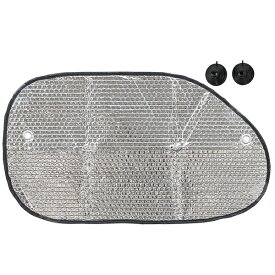 メール便可 大自工業 Meltec サンシェード フロント サイドガラス用（運転席・助手席用） 690×400mm 1枚入り PAS-20
