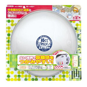 エーモン amon ガレージミラー(曲面率:1000R 丸型) φ300mm 曲面率 1000R 6603