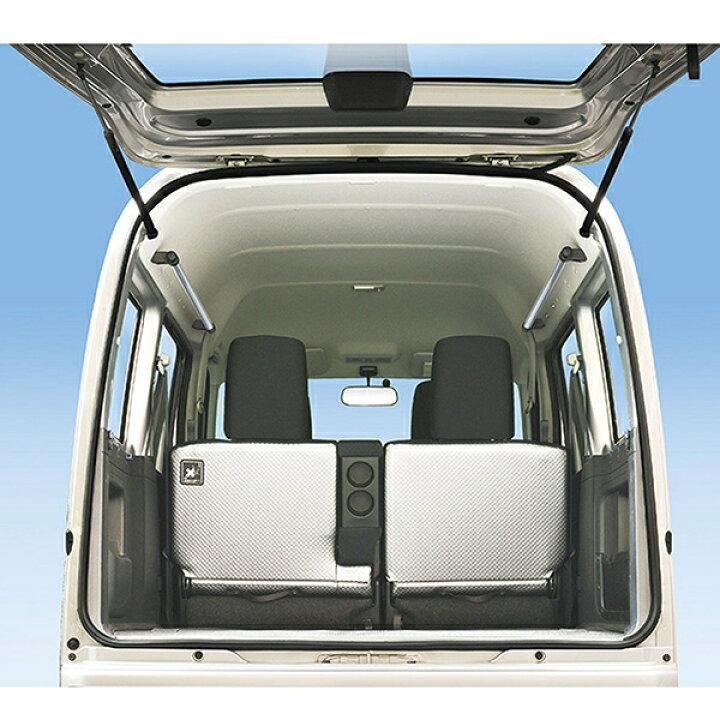 エブリイワゴン Da17系 アトレーワゴン 1cm Ns 103 サイドバー 車内収納 バモスホビオ 4系 Hm3 S300系 専用 カーメイト 車中泊