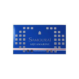 サムライ アクアマリンフレグランス ボックス 消臭 芳香剤 ゲルタイプ 置き型 お部屋 玄関 トイレ リビング 車 SPRジャパン 319021