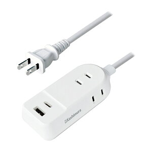 AC3 A/C 2P 2.4A 1m 3��AC�R���Z���g Type-C Type-A �J�V���� AC-042