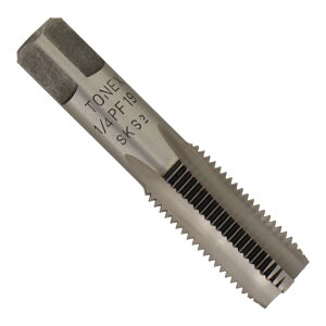 TONEX ねじ切りパイプタップ 呼寸法1/4×ピッチ19mm 三共コーポレーション PF1/4
