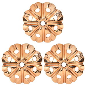 山型防虫銅鉢底 丸 セフティ-3 76mm 藤原産業