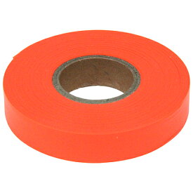 マーキングテープ蛍光オレンジ 15mmX50m DIY 工具 道具 計測 検査 墨つぼ チョーク 墨差し シンワ測定 74163