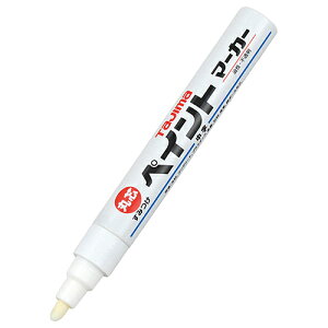 すみつけペイントマーカー 白 SPEM-WHI DIY 工具 道具 計測 検査 墨つぼ チョーク 墨差し タジマ 06610