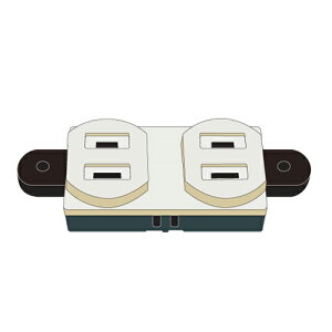 �h�����p�_�u���R���Z���g 2PN-WB DIY �H�� ���� �d���H�� �R�[�h���[�� �����R�[�h �����H�� 44871