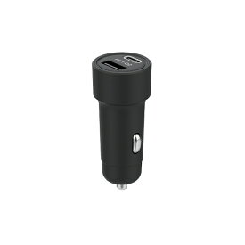 DC-38W USB2ポート PD20W+QC18W USB2ポート Type-C DCソケット変換 合計最大38W LED付き カシムラ DC-067