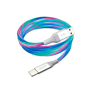 RGBP[uAtoC [d ϊ P[u USB-A Type-C 3.0A 1m f[^ʐM  C{[ f΍ A[NX X-288