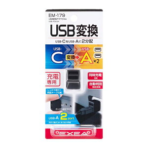 USBϊA_v^[ A/A USB ϊ USB-C USB-A [d [dp RpNg  2|[g [d ZCR[ EM-179
