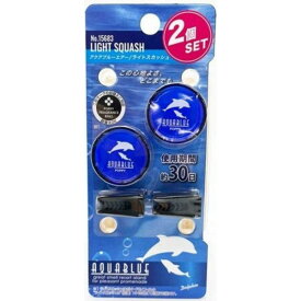 アクアブルーエアー ライトスカッシュ 車用 芳香剤 ブルー イルカ エアコン取付 コンパクト 爽やか 2個入り コンパクト ダイヤケミカル 15683