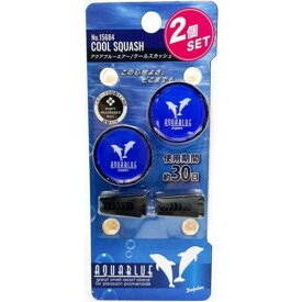 アクアブルーエアー クールスカッシュ 車用 芳香剤 ブルー イルカ エアコン取付 コンパクト ラムネ 2個入り コンパクト ダイヤケミカル 15684