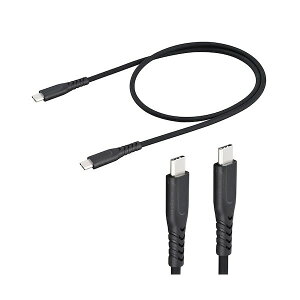 Rۂ炩USBP[uCtoC [d [dR[h USB Type-C 0.6m  PD 60W fh~ ubN }[d @nRۍܔz ZC D648