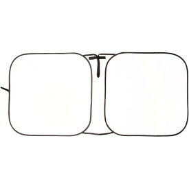 ポップアップサンシェードS 放射冷却素材 UV 紫外線カット 車内 遮熱 ワイヤー内蔵 収納袋付き 遮光 日除け 軽自動車 セイワ Z123