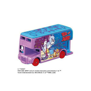 ドリームトミカ SP トムとジェリー ラッピングバス(パープル) 玩具 おもちゃ タカラトミー 95913