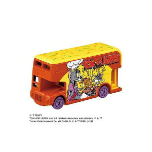 ドリームトミカ SP トムとジェリー ラッピングバス(オレンジ) 玩具 おもちゃ タカラトミー 95915