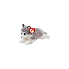 Beanie Babies バルティック Mサイズ 動物 ぬいぐるみ プレゼント こども かわいい ふわふわ キラキラ 20cm 誕生日 1月27日 いぬ ハスキー グレー Ty 50043