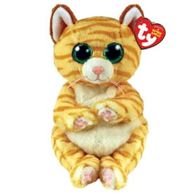 Beanie Ballies マンゴ Mサイズ 動物 ぬいぐるみ プレゼント こども かわいい ふわふわ おもちゃ 15cm 誕生日 1月29日 ねこ 茶トラ Ty 40550