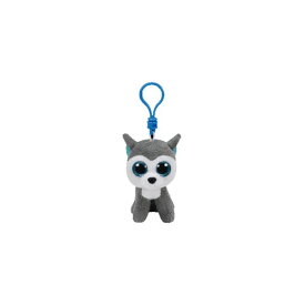 Beanie Boo's スラッシュ KCサイズ 動物 キーホルダー ぬいぐるみ プレゼント こども かわいい おもちゃ 10cm 誕生日 4月30日 いぬ グレー Ty 36503