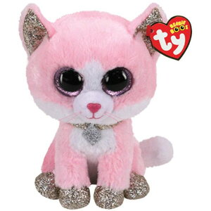 Beanie Boo's �t�B�I�i M�T�C�Y ���� �ʂ������ �ӂ�ӂ� �v���[���g ���ǂ� ���킢�� �������� 15cm �a���� 2��1�� �˂� �s���N ���� ��֕t�� Ty 36366