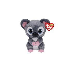 Beanie Boo's ケイティ Mサイズ 動物 ぬいぐるみ ふわふわ プレゼント こども かわいい おもちゃ 15cm 誕生日 コアラ グレー オーストラリア 支援 Ty 36154