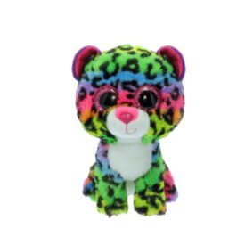 Beanie Boo's ドッティ Mサイズ 動物 ぬいぐるみ ふわふわ プレゼント こども かわいい おもちゃ 15cm 誕生日 6月16日 ヒョウ レオパード カラフル Ty 37189