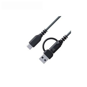 USB�[�d�������P�[�u�� �ϊ��R�l�N�^�t�� 1.2m A/C-C �J�[�p�i �[�d�� Type-C Type-A PC �X�}�z ���ݓ]�� ���s �o�� �u���b�N �ϊ��A�_�v�^�[ AJ-681 �J�V����
