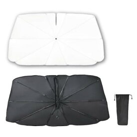 ワンタッチサンシェードM カー用品 フロント 日除け 日焼け対策 カバー 折りたたみ 放射冷却素材 UV 紫外線カット 遮光 車内 車中泊 日差し 傘 Z143 セイワ