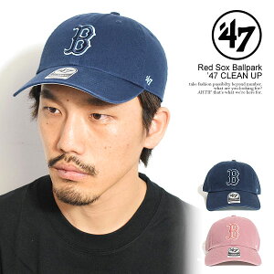 '47 �t�H�[�e�B�[�Z�u�� Red Sox Ballpark �f47 CLEAN UP �����Y �L���b�v ���[�L���b�v ���b�h�\�b�N�X �N���[���i�b�v �������� �X�g���[�g