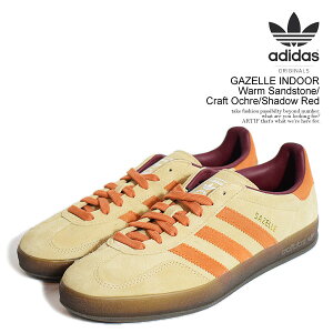 adidas Originals AfB_X IWiX GAZELLE INDOOR Warm Sandstone/Craft Ochre/Shadow Red Y Xj[J[ K[ TbJ[V[Y  Xg[g