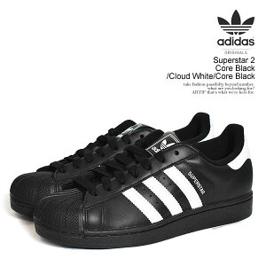 adidas Originals AfB_X IWiX Superstar 2 Core Black/Cloud White/Core Black Y Xj[J[ X[p[X^[2 [Jbg  Xg[g