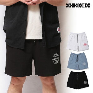 ANIMALIA �A�j�}���A Sweat Shorts - STAMP - �����Y �V���[�g�p���c ��������