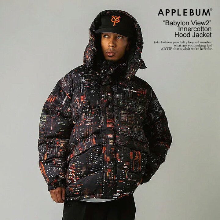 楽天市場】APPLEBUM アップルバム “Babylon View2” Innercotton Hood  