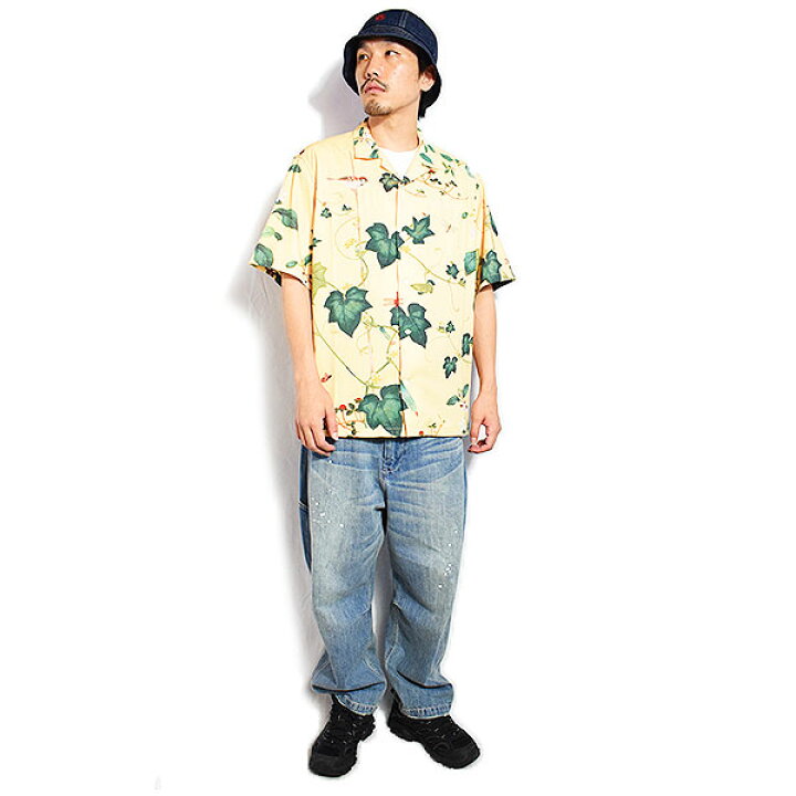楽天市場】APPLEBUM アップルバム “Edo Botanical” Aloha Shirt メンズ 
