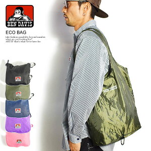 BEN DAVIS �x���f�C�r�X ECO BAG �����Y �G�R�o�b�O �g�[�g�o�b�O �V�����_�[�o�b�O �� �J�o�� �p�b�J�u�� �܂肽���� ������� ���������� �J�W���A�� �t�@�b�V���� �X�g���[�g bendavis �x���f�[