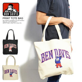 BEN DAVIS ベンデイビス PRINT TOTE BAG メンズ トートバッグ 鞄 カバン エコバッグ おしゃれ かっこいい カジュアル ファッション ストリート bendavis ベンデービス