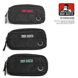 BEN DAVIS �x���f�C�r�X W PENCASE �����Y �y���P�[�X �M�� �y���|�[�` �_�u���y���P�[�X �X�g���[�g