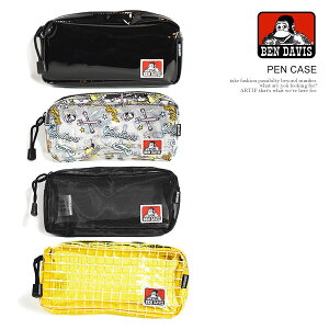 BEN DAVIS �x���f�C�r�X PEN CASE �����Y �y���P�[�X �M�� �y���|�[�` ���[�� �N���A�y���P�[�X �X�g���[�g